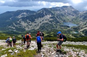 trekking tour in pirin mountains, climbing polezhan
