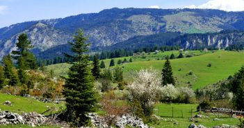 guided walking and hiking tour in the rhodope mountains near trigrad, bulgaria