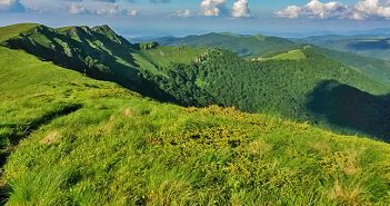 hiking and trekking in the balkan mountains, bulgaria